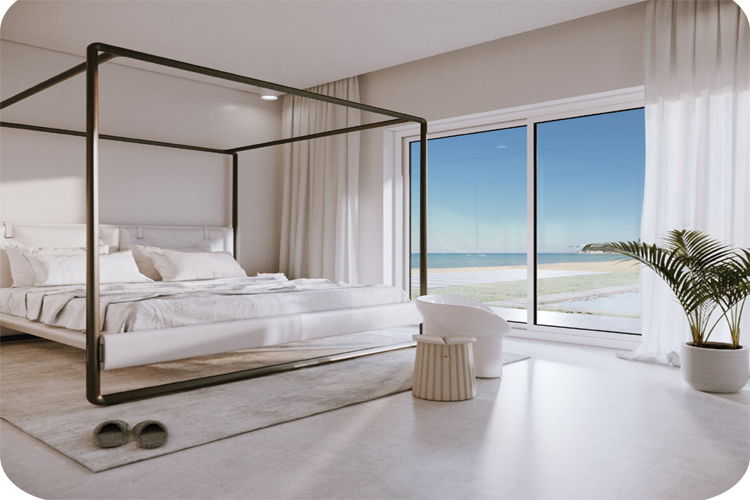 1st Row villa with Sea view in Blanca - 3